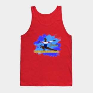 Simone Biles Silhouette Art Tank Top